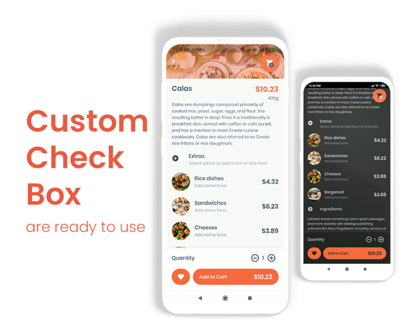 Multi Restaurants Flutter Template + PHP Laravel Admin  